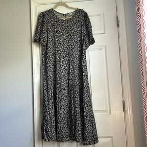Aerie size L floral midi dress